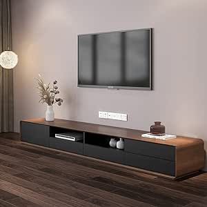 Modern Media Unit, Tv Console Modern, Tv Stand With Drawers, Modern Media Console, Wood Entertainment Center, Drawer Dimensions, White Tv Stands, Solid Wood Tv Stand, White Tv