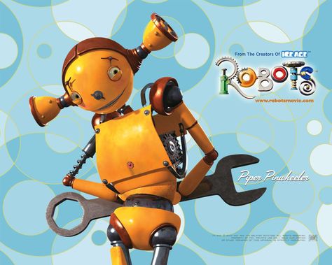 Robots 2005, Robots Movie, Peanuts Movie, Blue Sky Studios, Walt Disney Studios, Jim Henson, 20th Century Fox, Disney Studios, Art Drawings Sketches Creative