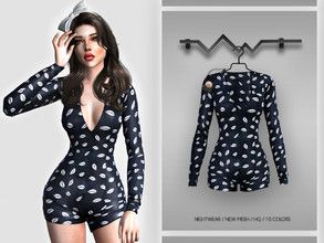 The Sims Resource - Clothing sets Sims 4 Female Nightwear, Sims Cc Nightwear, Sims 4 Cc Busra-tr, Sims 4 Nightwear, Sims 4 Pyjamas, Sims 4 Cc Sleep, Sims 4 Pyjamas Cc, Sims 4 Cc Nightwear, Mods Sims 4