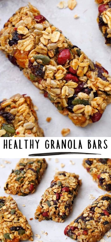 Granola Bar Recipe Healthy, Gluten Free Granola Bars, Soft Granola, Vegan Granola Bars, Granola Bars Recipe, Healthy Snack Bars, No Bake Granola Bars, Vegan Granola, Healthy Granola