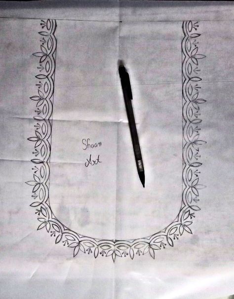 Embroidery Neck Designs Sketch, Aari Embroidery Tracing Paper Design For Blouse, Tracing Embroidery Designs, Aari Work Blouse Drawing, Simple Aari Work Trace Paper Designs For Blouse, Aari Work Tracing Patterns Neck, Tracing Paper Design, Aari Work Tracing Patterns Simple, Blouse Design Tracing