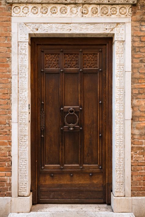 Doors Of Venice No. 2 | Venice / Veneto / Italy Album of Ita… | Flickr San Marco Venice, House Main Door, Wooden Main Door, Wooden Main Door Design, Veneto Italy, Main Door Design, Luxurious Bedroom, Main Door, Home Building Design