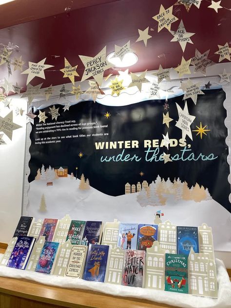 Book Fair Ideas Display, Winter Reads, Winter Books, Ace Of Spades, Library Displays, Book Fair, Book Display, Librarian, Love Story