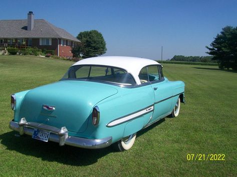 1954 Chevy Bel Air, Air Sport, 55 Chevy, Chevy Bel Air, American Icons, Chevrolet Bel Air, Green Interiors, Family Car, Bel Air