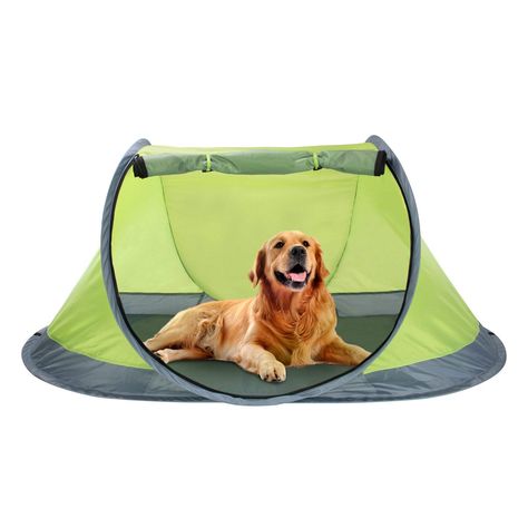 10 Beach Essentials for Your Dog That May Surprise You | The Dog People by Rover.com Pop Up Beach Tent, Pet Tent, Dog Tent, Dog Water Bowls, Cool Tents, Tent Design, Muddy Paws, Beach Tent, Outdoor Tent