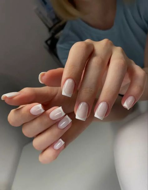 Short Nails Ideas for New Year 2024 - Acrylic, Gel, and Classy Designs Nails Nailpolish, Subtle Nails, Casual Nails, Her Nails, Acrylic Gel, New Year's Nails, Neutral Nails, Clean Nails, Hot Nails