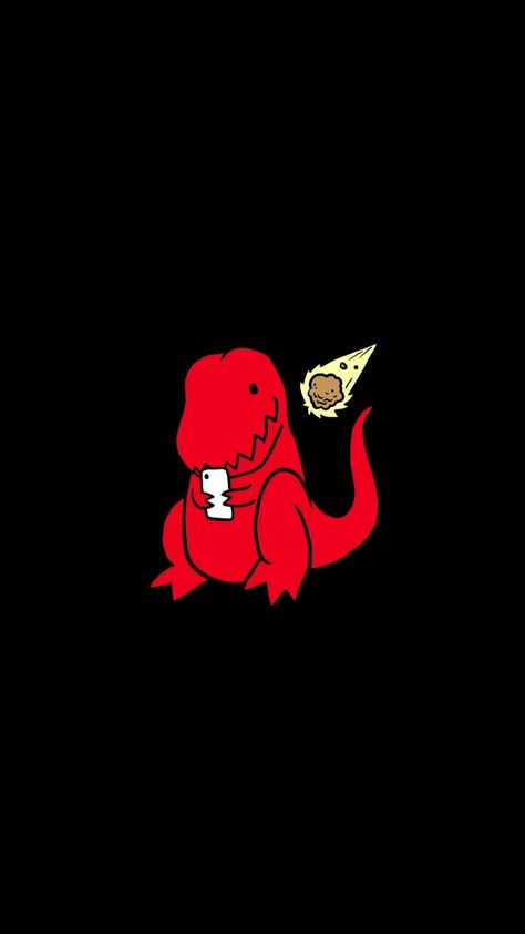 Cool Wallpapers 2023, Red Dinosaur Aesthetic, Cool And Cute Wallpapers, Dainasor Wallpaper, Dinosaur Art Wallpaper, Trex Dinosaur Wallpaper, Red Dinosaur Wallpaper, Dinosaur Background Wallpapers, Cute Wallpapers Dinosaur