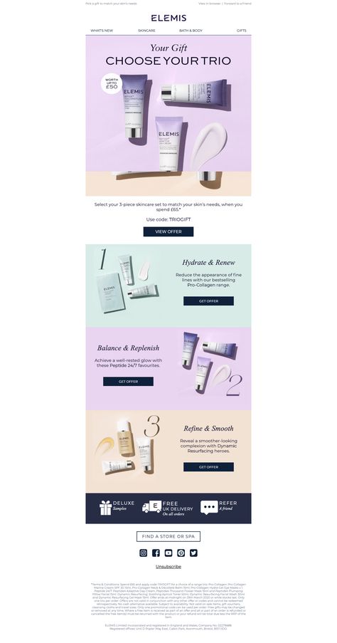 Skincare Edm Design, Electronic Direct Mail Design Layout, Newsletter Banner Design, Skincare Newsletter Design, Cosmetics Email Design, Cosmetic Email Design, Skin Care Email Design, Skincare Email Design, Beauty Email Design