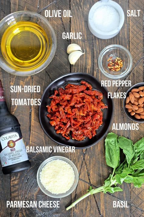 Spicy Pesto Recipe, Pesto Rosso Recipe, Cherry Tomato Pesto, How To Make Sundried Tomatoes, Dry Tomatoes Recipe, Sundried Tomato Pesto Recipe, Dried Tomato Recipes, Dried Tomato Pesto Recipe, Sun Dried Tomato Pesto Recipe