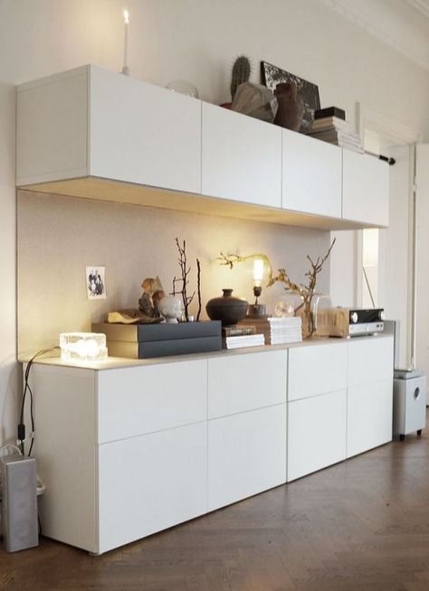 Kitchen like IKEA Besta storage Interior Ikea, Living Room Hacks, Besta Ikea, Ikea Wall, Kitchen Base Cabinets, Ikea Living Room, Ikea Besta, Best Ikea, Ikea Storage