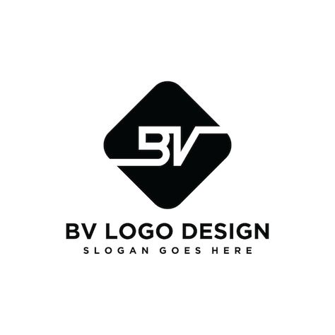 Bv Logo Design, Bv Logo, Illustration Shapes, N Logo Design, Logo Design Modern, Restaurant Logo, Logo Art, Logo Restaurant, Modern Logo Design