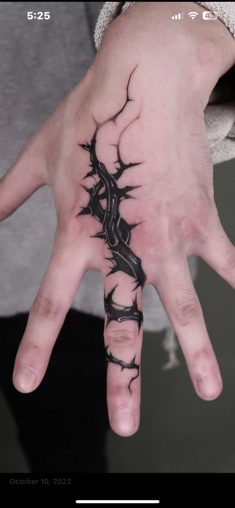 Dark Tattoo Ideas, 4 Tattoo, Tattoo Style Drawings, Hand Tattoos For Guys, Aesthetic Tattoo, Dark Tattoo, Black Ink Tattoos, Hand Tattoo, Feminine Tattoos