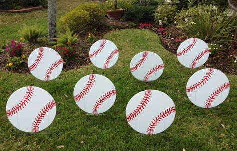 baseballs 8th Grade Night Baseball Ideas, Baseball Signs For Games, Senior Baseball Night Ideas, Baseball Senior Night Ideas, Coaching Baseball, Baseball Yard Signs, Baseball Treats, Night Basketball, Senior Poster