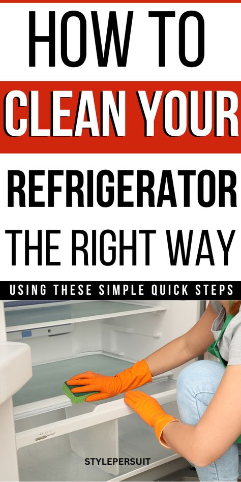 Cleaning Refrigerator Guide: How to Clean Your Refrigerator Like A Pro Deep Clean Refrigerator, Cleaning Fridge Tips, How To Clean Fridge, Fridge Cleaning Solution, Clean Refrigerator Shelves, Smelly Refrigerator, Refrigerator Cleaner, Cleaning Fridge, How To Clean Refrigerator