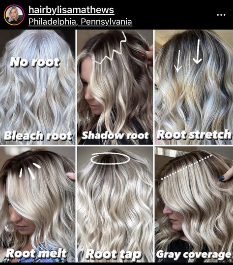 Root Melt On Short Hair, High Contrast Rooted Blonde, Bleach Out With Shadow Root, Root Smudge Vs Root Melt Vs Shadow Root, Shadow Root Blonde Straight Hair, All Over Blonde With Shadow Root, Bleach Blonde Balayage Dark Roots, Blonde Hair With Contrast, Blending Dark Roots With Blonde Hair