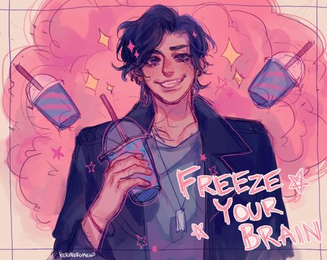 Freeze Your Brain, Jason Dean Heathers, Jd Heathers, Heathers Fan Art, Jason Dean, Heathers Movie, Hiro Big Hero 6, Veronica Sawyer, Heathers The Musical