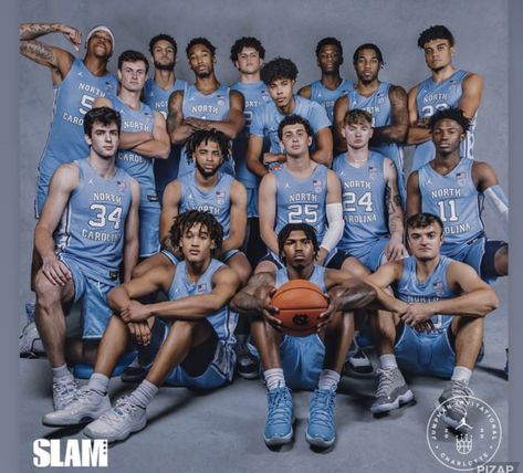 Unc Basketball Wallpaper, North Carolina Tar Heels Wallpaper, Heels Wallpaper, Basketball Team Pictures, Best Basketball Jersey Design, Unc Tarheels Basketball, Basketball Pictures Poses, Basketball Aesthetic, Tarheels Basketball