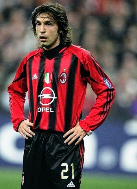 Andrea Pirlo Pirlo Wallpapers, Pirlo Milan, Football Aesthetics, Marcello Lippi, Milan Wallpaper, Andrea Pirlo, Johan Cruyff, Madrid Wallpaper, Fc Liverpool