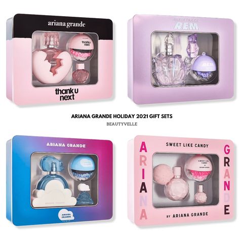 Ariana Grande Perfume Set, Ariana Grande 2021, Perfumes Aesthetic, Perfume Ariana Grande, Ariana Merch, Words Inspiration, Ariana Perfume, Weird Places, Ariana Grande Fragrance