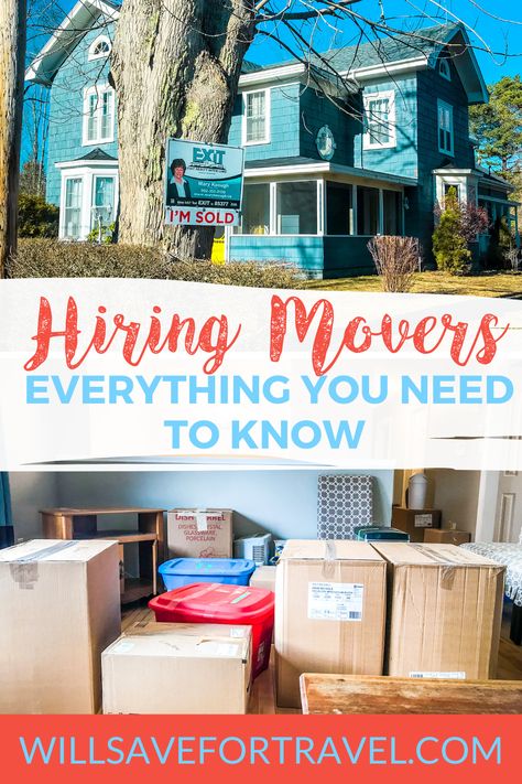 Considering hiring a mover for your next move? There's a lot to consider. Here are questions to ask a moving company before you hire them. Moving House Tips, Moving Help, Planning A Move, Moving To Another State, Moving Cross Country, Professional Movers, House Tips, Sell Your House Fast, Moving Tips