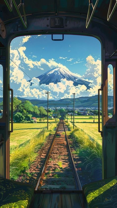 #travelideas #wanderlust #explore #adventure #vacationplanning #bucketlist #travelinspiration #globetrotter #travelgoals #destinationideas #traveltheworld #adventureawaits #travelguide #exploremore #travelgram #traveltips My Fuji Japan, Hayao Miyazaki Wallpaper, Journey Graphic Design, Hayao Miyazaki Aesthetic, Miyazaki Wallpaper, Mount Fuji Aesthetic, Mount Fuji Wallpaper, Lighting Cloud, Iphone Wallpaper Planets