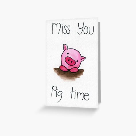 Diy I Miss You Cards, Cute Diy Card Ideas, Funny Homemade Cards, Diy Miss You Cards, I Miss You Cards, Homemade Miss You Cards, Missing You Cards, I Miss You Card Ideas, Miss You Homemade Cards