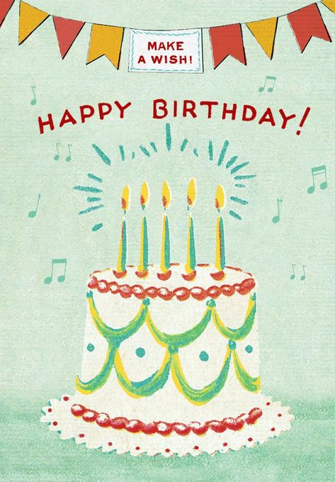 Birthday Present Illustration, Happy Birthday Art Illustrators, Birthday Party Illustration, Happy Birthday Graphic, Hbd Card, Birthday Animation, Birthday Card Illustration, Birthday Graphics, Birthday Cake Illustration