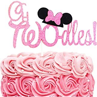 Twodles Cake, Minnie Cake Topper, Minnie Mouse Birthday Theme, Minnie Mouse Cake Topper, Twodles Birthday, 2nd Birthday Party For Girl, Second Birthday Party, Minnie Birthday Party, Minnie Cake