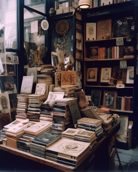 Images Of Books, Bookshop Café, Bookstore Design, Indie Bookstore, Bookstore Cafe, Book Cafe, Dream Business, Indie Aesthetic, Village Life