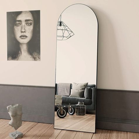 Mirror Arch, Stand For Bedroom, Arch Floor Mirror, Bedroom Dressing Room, Mirror With Stand, Floor Length Mirror, Full Length Floor Mirror, Bedroom Dressing, Entryway Mirror