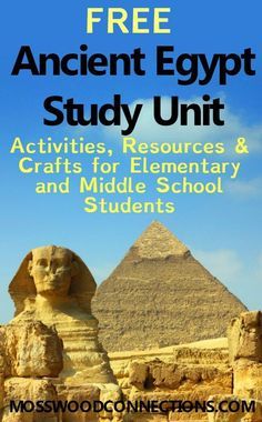 Art History Aesthetic, Crafts For Elementary, Ancient Egypt Unit Study, Ancient Egypt Lessons, Ancient Egypt Activities, Egypt Lessons, Ancient Egypt For Kids, Ancient Egypt Unit, Egypt Activities