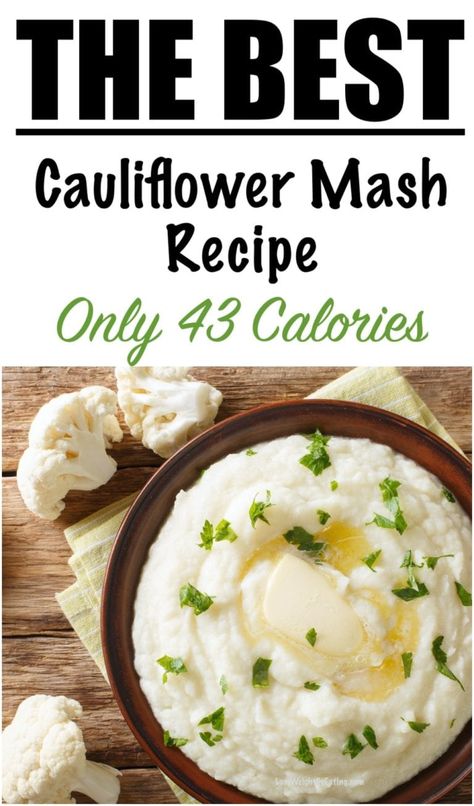 The Best Cauliflower Mash Recipe | Lose Weight By Eating Frozen Cauliflower Rice Recipes, Cauliflower Mashed Potatoes Keto, Mashed Turnips, Cauliflower Mashed Potatoes Recipe, Best Gravy Recipe, Keto Mashed Cauliflower, Vegetable Casseroles, Tasty Cauliflower, Cauliflower Side Dish