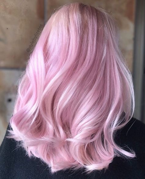 American Salon on Instagram: “cotton candy pink 💗💗💗 @stylebylizette •⁣ •⁣ •⁣ #hairgoals #hairdressermagic #salonlife #hairtrends #hairdresser #haireducation…” Cotton Candy Pink Hair, Cotton Candy Hair, Light Pink Hair, Candy Hair, Pastel Pink Hair, Lilac Hair, Hair Color Pink, Pastel Hair, Hair Dye Colors