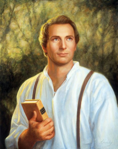 Joseph Smith, Prophet of the Lord by Lindsley Lds Pictures, Mormon History, Lds Church History, Doctrine And Covenants, Lds Art, Joseph Smith, Lds Church, Church History, Lds Quotes