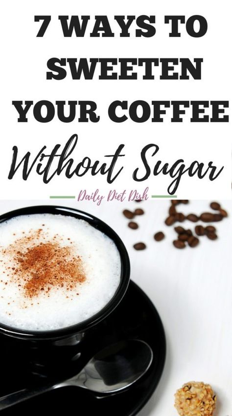 Syrup Sugar Free Coffee Creamer, Sugar Free Creamer, Healthy Coffee Drinks, Healthy Sugar Alternatives, Coffee Recipe Healthy, Healthy Sweeteners, Sugar Alternatives, No Sugar Diet, Natural Coffee