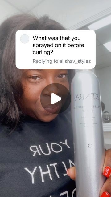 Your healthy hair journey starts here on Instagram: "One of my favorite holding sprays to SET your style and help it stay straight longer 💜" Healthy Hair Journey, Hair Journey, Healthy Hair, Your Style, My Favorite, Spray, Lily, Hair, On Instagram