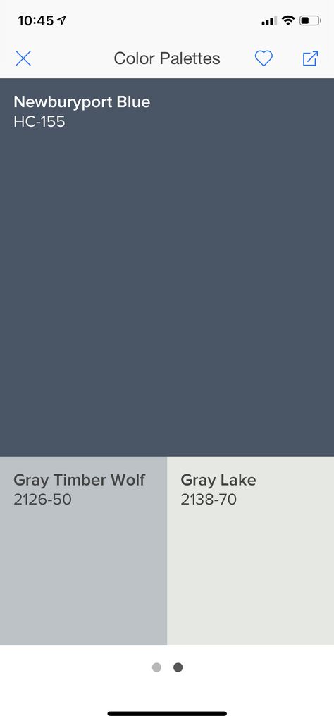 Newburyport Blue, Coordinating Paint Colors, Lake Ideas, 2024 Kitchen, House Paint Interior, Color Pallete, Kitchen Colour Schemes, Exterior Paint Colors For House, Bear Lake