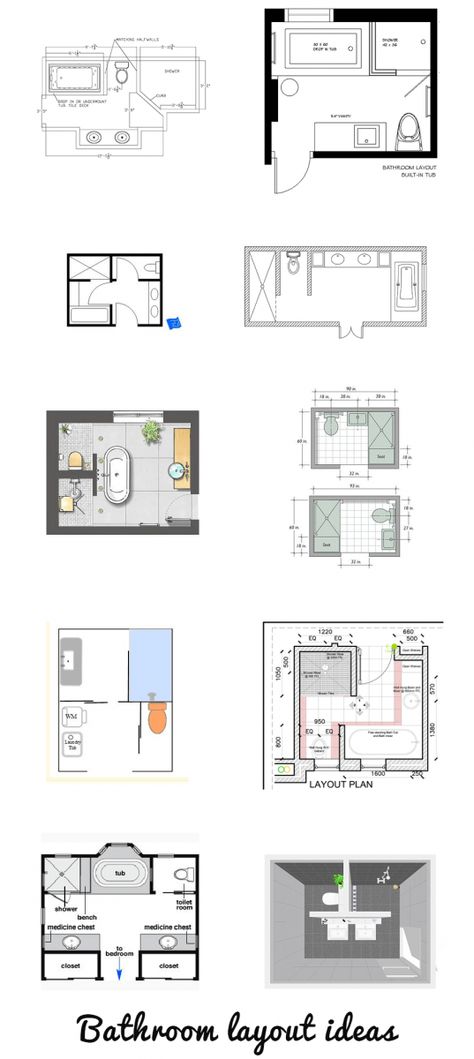 Looking for a bathroom layout? Small Bathroom Floor Plans, Bathroom Layout Ideas, Top Bathroom Design, Small Bathroom Layout, Bathroom Layouts, Bathroom Design Layout, Bathroom Plans, Bathroom Floor Plans, Bad Inspiration