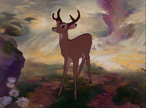 Bambi, all grown up Bambi 1942, Bambi Characters, Disney Cartoon Movies, Old Disney Movies, Bambi Art, Bambi Disney, Disney Background, Disney Classics, Picture Icon