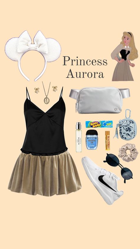 Disney Bound Aurora, Aurora Disney Outfit, Aurora Outfit Ideas, Aurora Inspired Outfits, Disney Character Inspired Outfits, Disney Fits, Outfit Disney, Disney Themed Outfits, Disney World Outfits