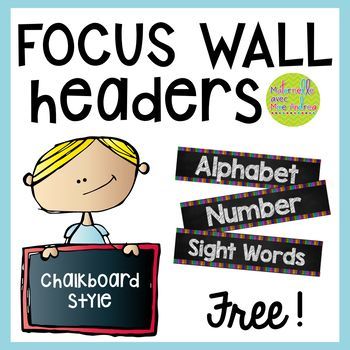 FREE Daily Focus Wall Headers - English version Focus Wall Preschool Printables Free, Circle Time Board, Free Classroom Printables, Daily Focus, Focus Boards, Teachers Week, Preschool Circle Time, Science Vocabulary, Writing Rubric