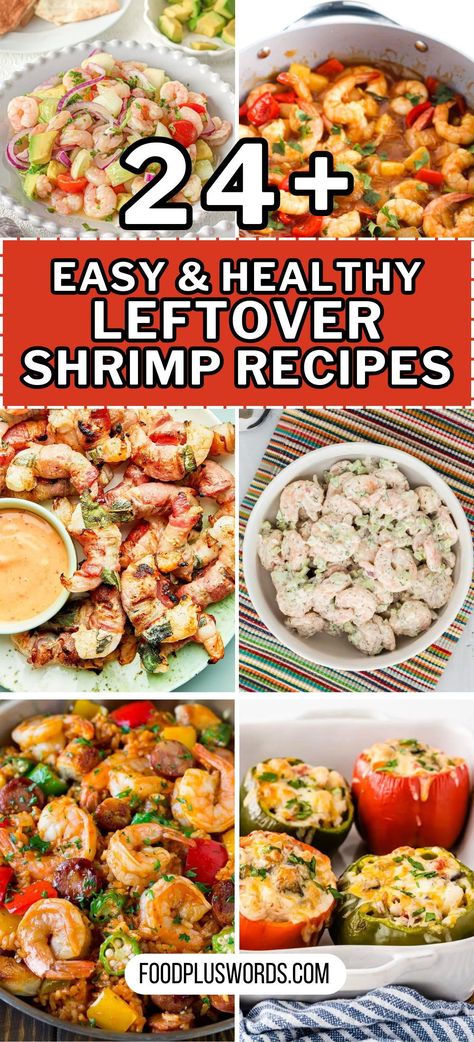 Give your leftover shrimp a tasty makeover with our collection of healthy and easy recipes. From quick dinner ideas to New Year's Eve food inspirations, discover delicious ways to repurpose precooked shrimp. Say goodbye to food waste and hello to flavorful, satisfying meals that are both convenient and wholesome. Leftover Steamed Shrimp Recipes, What To Make With Cooked Shrimp, Leftover Cocktail Shrimp Recipes, Precooked Shrimp Recipes Easy, Recipes With Precooked Shrimp, Leftover Shrimp Cocktail Recipes, Boiled Shrimp Leftover Recipes, What To Do With Shrimp, Recipes Using Cooked Shrimp