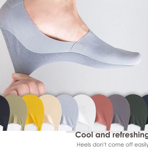 Women No Show Socks Low Cut Women Invisible for Flats and Dress Shoes Liner Socks with Non-Slip Heel Grips Invisible Socks, Heel Grips, Liner Socks, No Show Socks, Low Cut, Dress Shoes, Shoe Jewelry, Socks, Heels