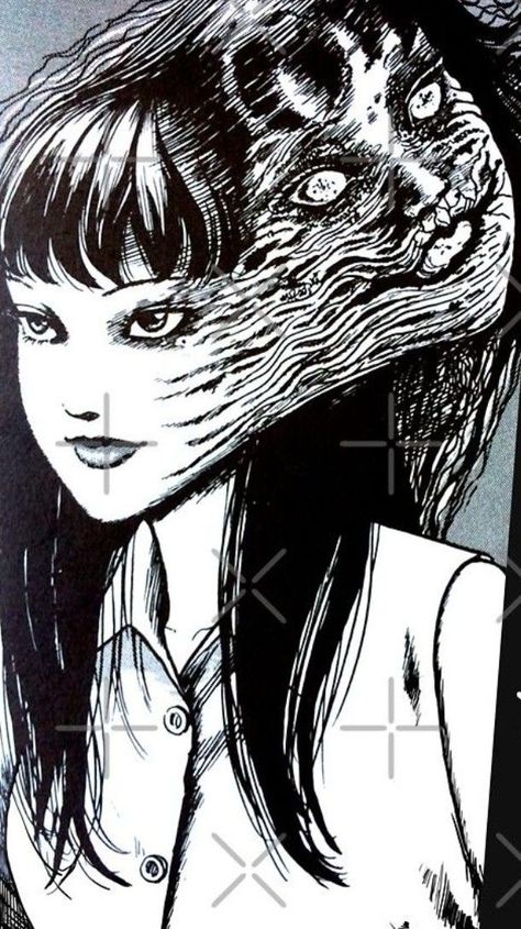 Alfabet Font, Arte Peculiar, Japanese Horror, Art Manga, Junji Ito, Gothic Anime, Dark Art Illustrations, Manga Artist, Scary Art