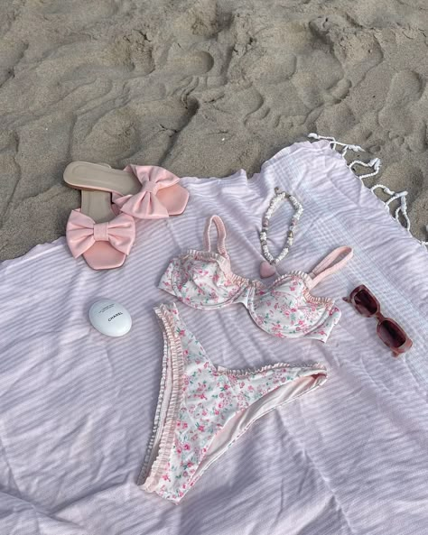 that first weekend of summer feeling 👙🩵🌸🧴 wearing my fav suit from @blackboughswim ☀️ shop their current july 4th sale and let’s twin this summer 🐚 #pinterestaesthetic #summergirl #softgirlstyle #swimsuitseason Coastal Granddaughter Pink, Coastal Coquette, Aesthetic Swimsuit, Soft Girl Style, Swimwear 2024, July 4th Sale, Swimsuit Season, Malibu Barbie, Summer Beach Outfit