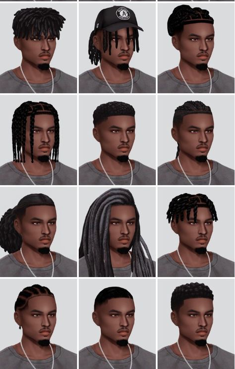 TS4 Male Hair LookBook - Gamingwithprincess The Sims 4 Black Men Hair Cc, Sims 4 Black Male Maxis Match Cc, Sims 4 Black Man Hair, Sims 4 Cc Male Hair Waves, Sims 4 Taper Fade, Sims 4 Cc Hair Dreads Male, Sims 4 Cc Buzzcut Male, Sims 4 Male Hair Cc Folder, Sims 4 Premade Sims Male