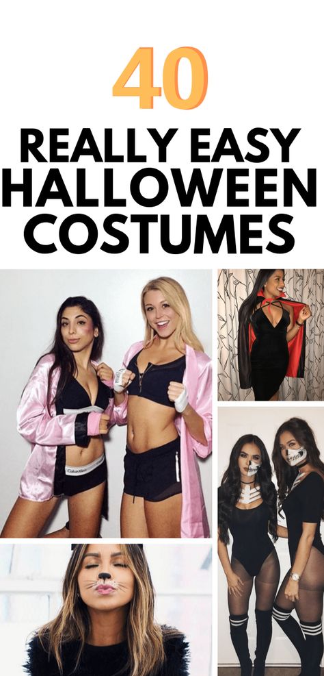 The hottest halloween costumes for college students that you'll absolutely love. #collegehalloween #collegehalloweencostumes #halloweencostumes Cute Last Minute Costumes, Halloween Costumes For College Students, Creative College Halloween Costumes, Hottest Halloween Costumes, Simple Halloween Costumes, Halloween Costumes For College, Easy Last Minute Costumes, Last Minute Kostüm, College Halloween Party