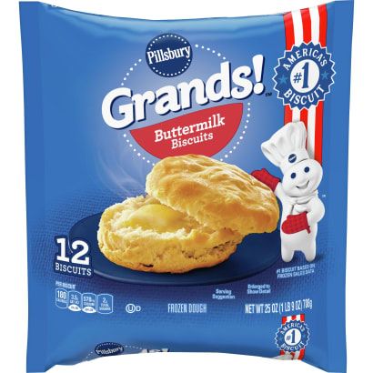 Frozen Biscuits, Pillsbury Grands, Pillsbury Biscuits, Frozen Bread Dough, Biscuit Sandwich, Flaky Biscuits, Buttermilk Biscuits, How To Make Breakfast, Biscuit Recipe