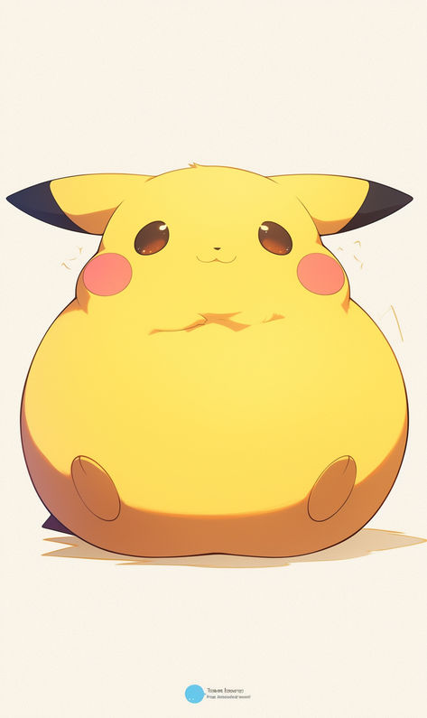 Chonky wallpaper of pikachu from pokemon Fat Pikachu, Wallpaper Pokemon, Cute Iphone Wallpaper, Ash And Pikachu, Ash Pikachu, Pikachu Wallpaper, Cute Pikachu, Pokemon Wallpaper, Cute Iphone