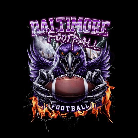 Basketball Logo Design, Football Clipart, Baltimore Ravens Logo, Baltimore Ravens Football, Sport Logos, Ravens Football, Sports Logo Design, Football Png, Football Art